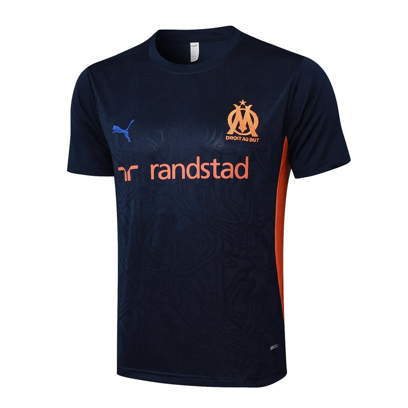 Conjunto Olympique de Marseille Treino 24/25 - Azul Escuro