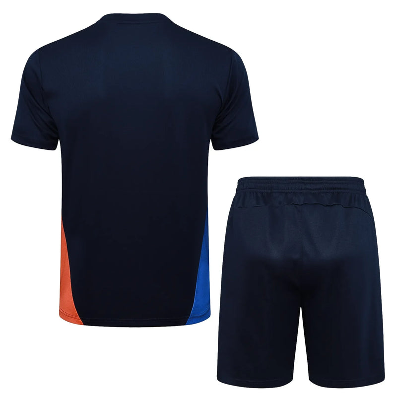 Conjunto Olympique de Marseille Treino 24/25 - Azul Escuro