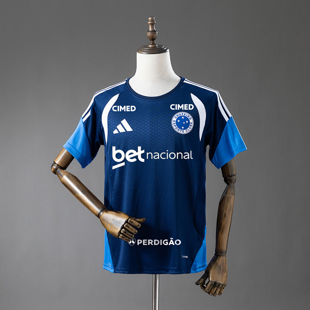 Cruzeiro 26∕27 All sponsors Training - Dark Blue Jersey S-4XL(C83C)