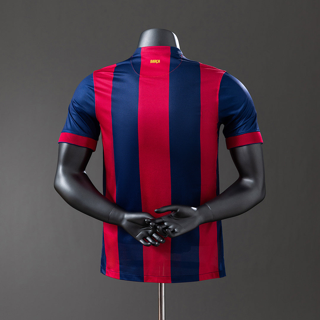 Barcelona 14∕15 Home Player Version Retro Jersey S-3XL(C687)