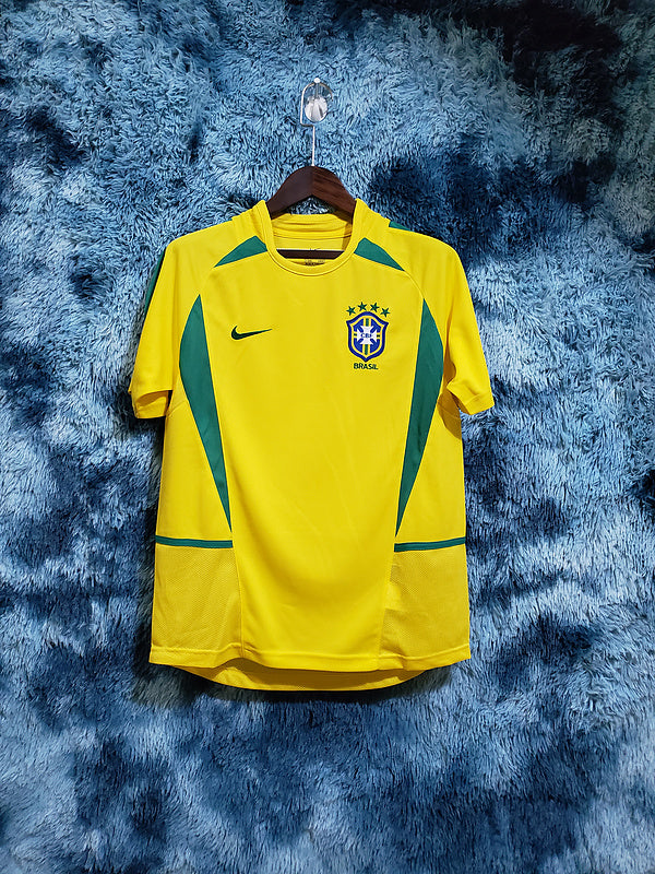 Retro Retro 2002 Brazil home (7FAC)