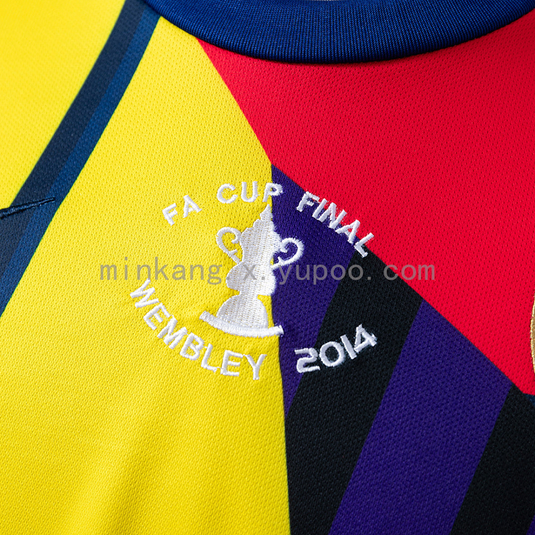 Arsenal 2014 Anniversary Edition Retro Jersey S-XXL(1B8B)