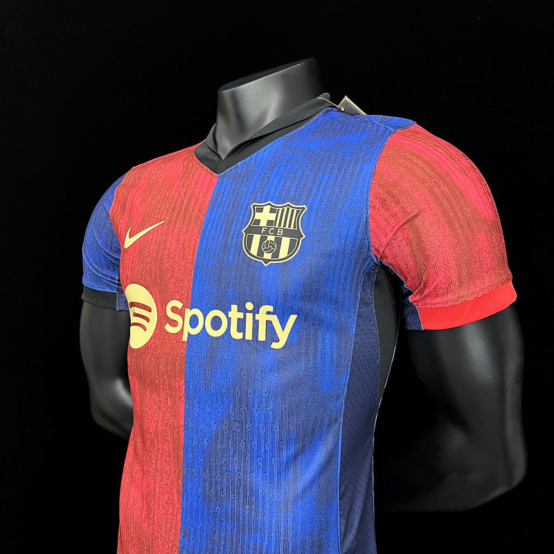 Player Barcelona 2024∕25 Home Jersey – Player Versi S-XXXXL(10F4)