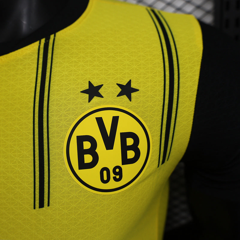 Player Borussia Dortmund 2024∕25 Home Jersey Player Version S-XXL(9705)