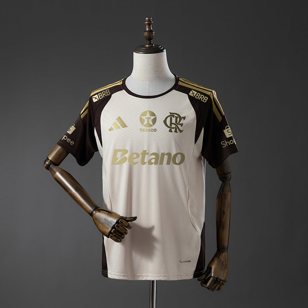 Flamengo 26∕27 All sponsors Training - Apricot Jersey S-4XL(5818)