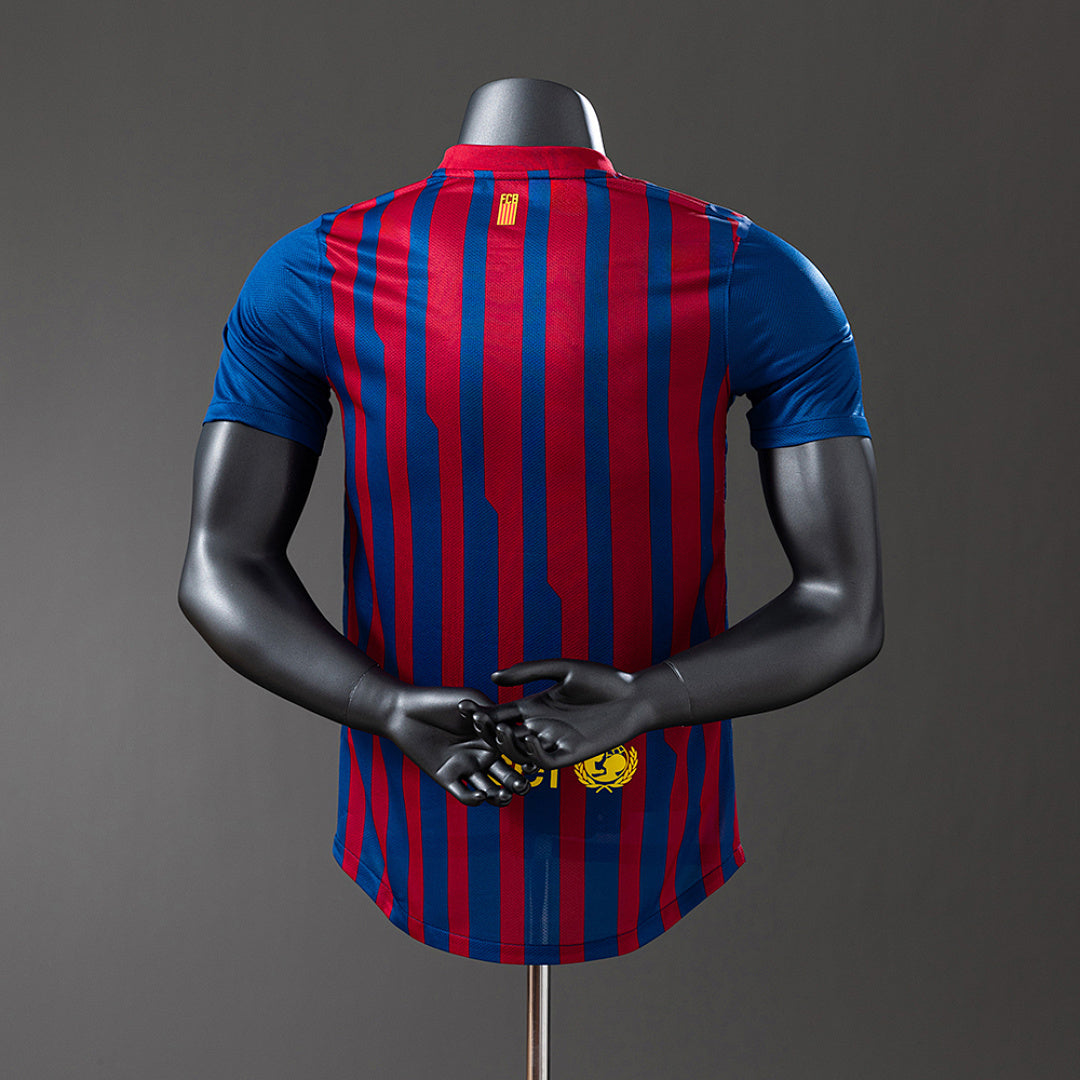 Barcelona 11∕12 Home Player Version Retro Jersey S-3XL(63CC)