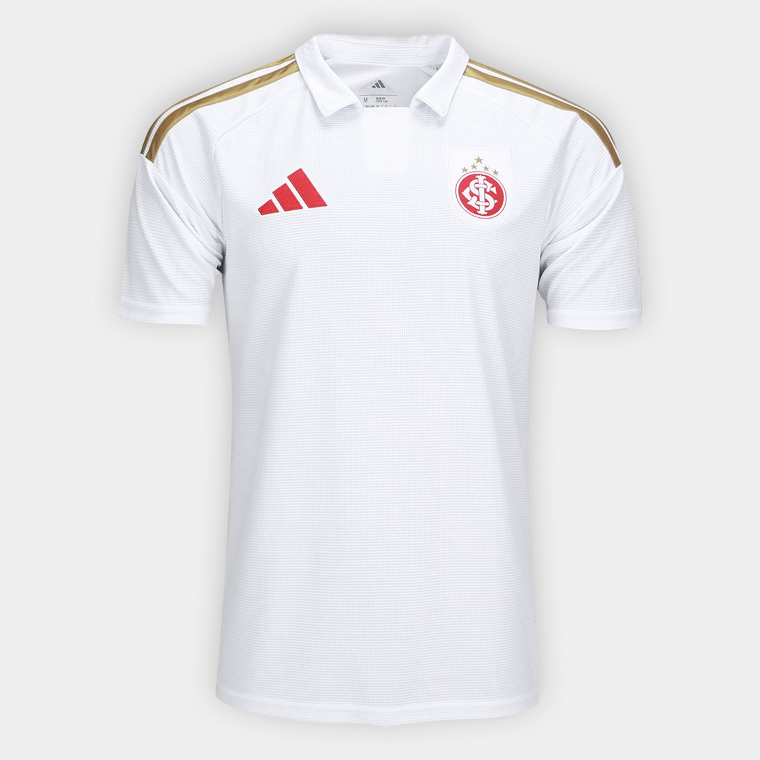 Camisa Internacional II 2026/27 Branca Torcedor - vista frontal