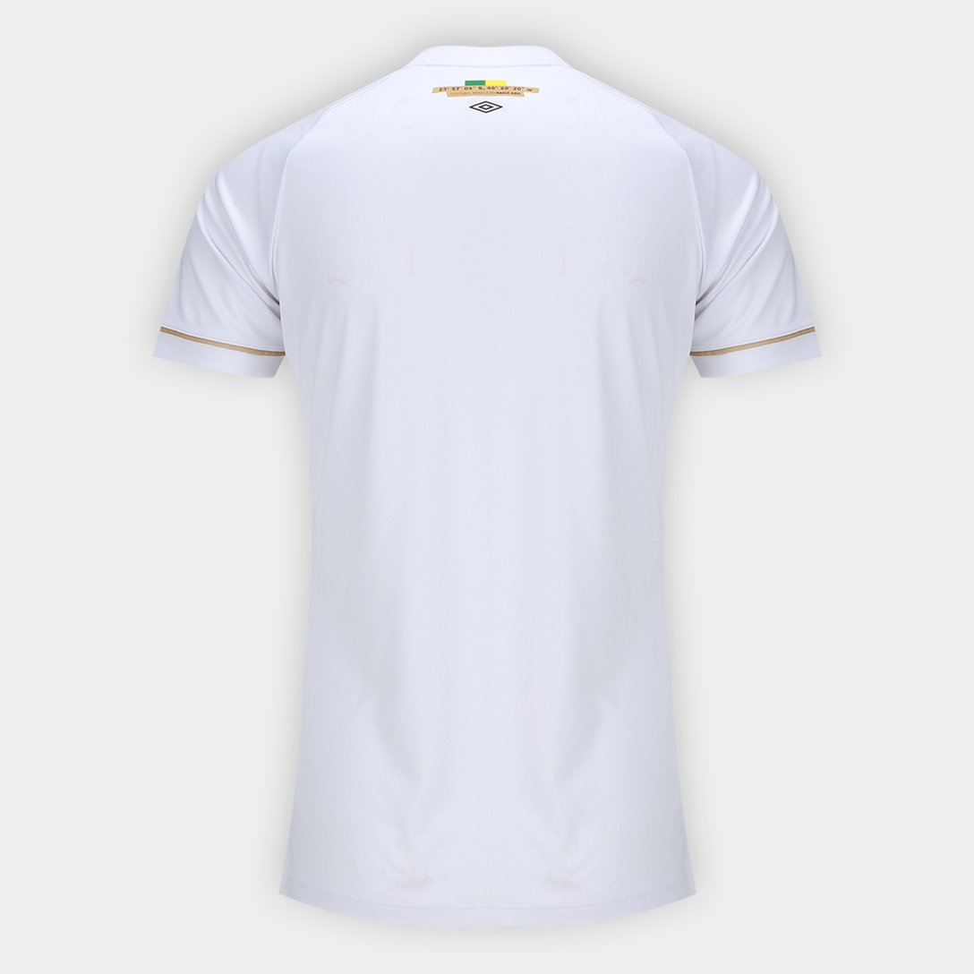 Camisa Santos I 2026/27 Branca Feminina Torcedor - outro ângulo
