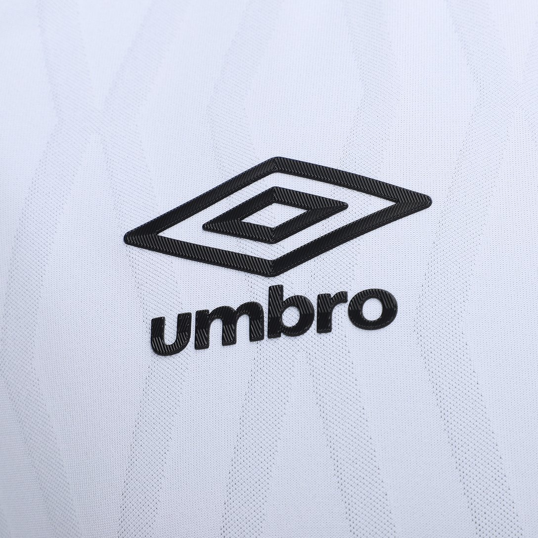 Camisa Santos I 2026/27 Branca Jogador - detalhes de acabamento 4