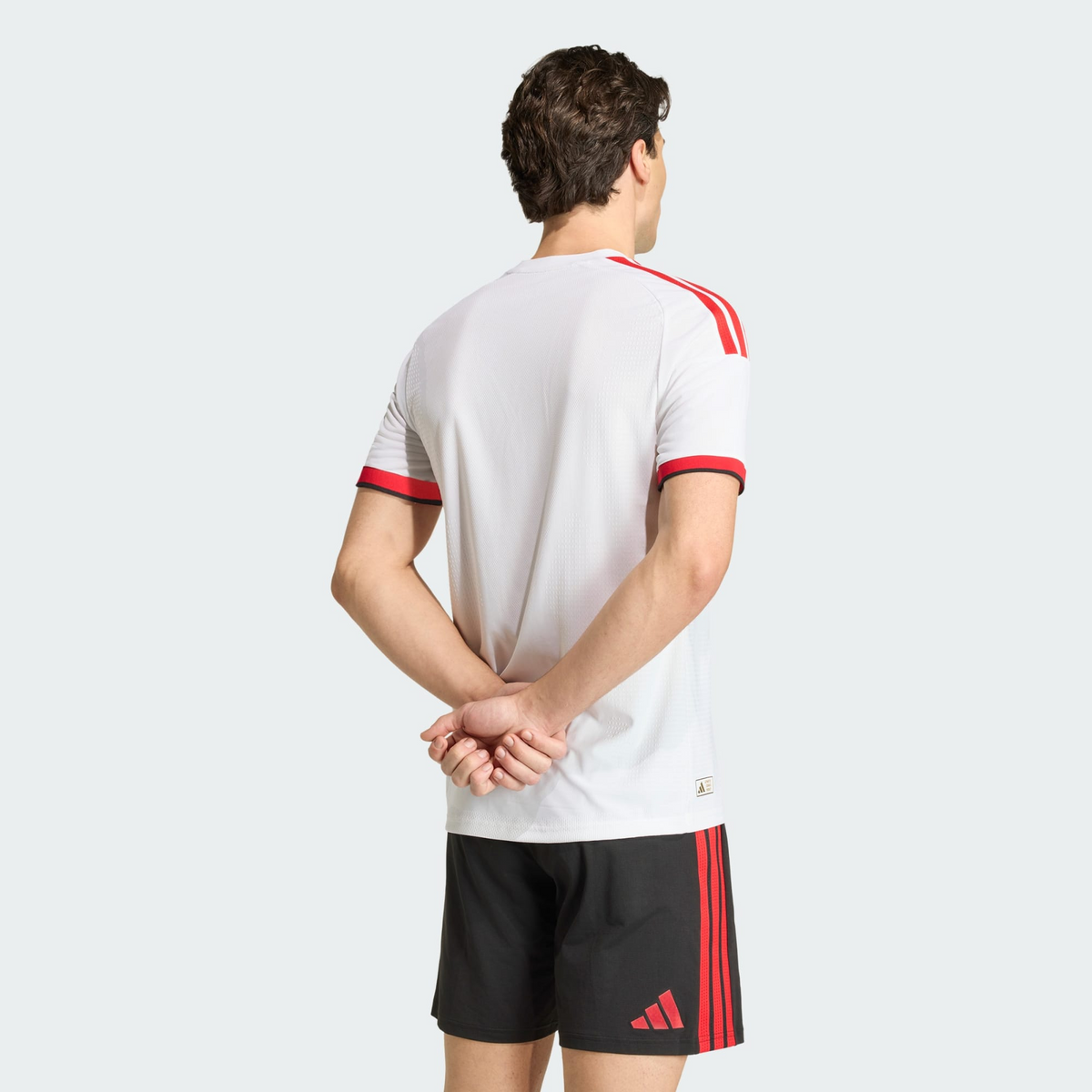 Camisa Flamengo II 2026/27 Branca Jogador - detalhes de acabamento 2
