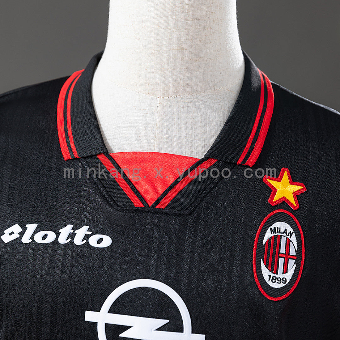 AC Milan 97∕98 Second Away Retro Jersey(30E6)