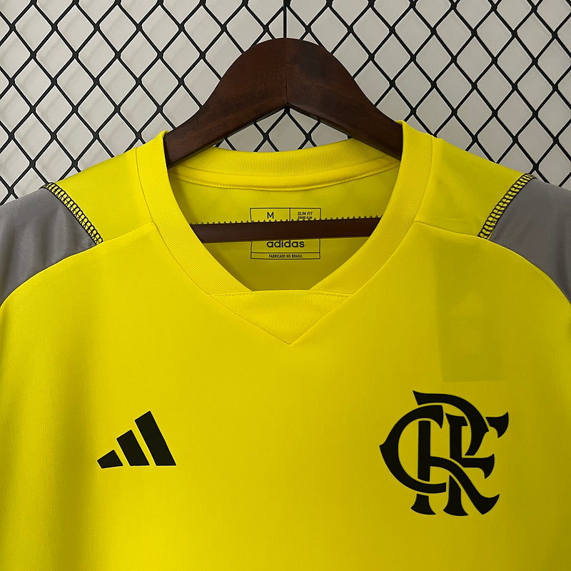 Camisa Flamengo Treino 24/25 Amarelo