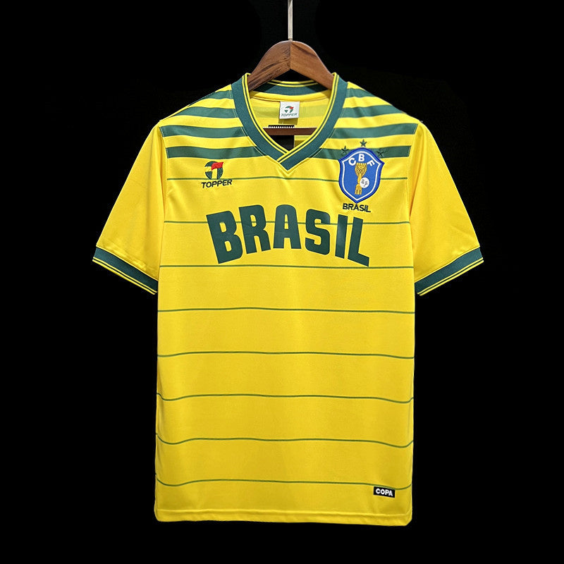 Retro Retro Brazil 1984 Home S-XXL(9AFA)