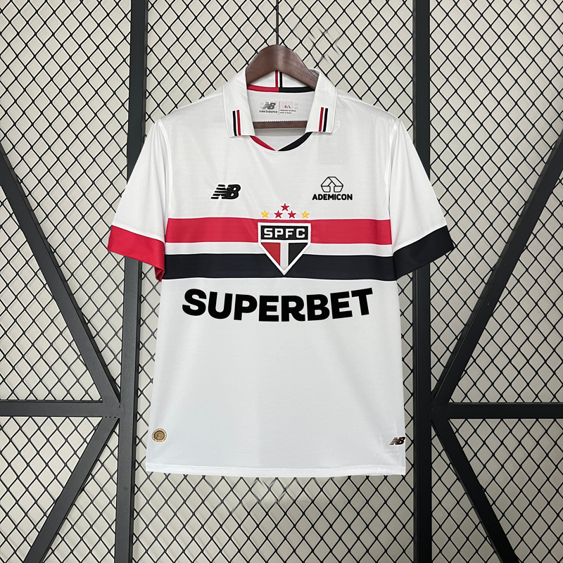 Camisa 2024∕25 sao paulo home+All sponsors(AF91)