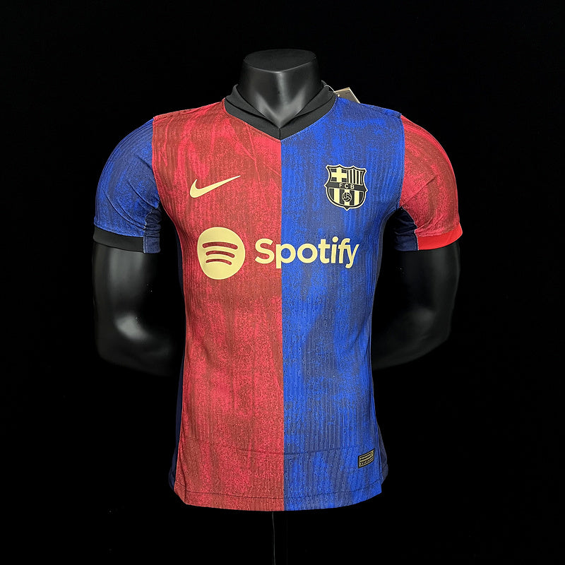 Player Barcelona 2024∕25 Home Jersey – Player Versi S-XXXXL(10F4)