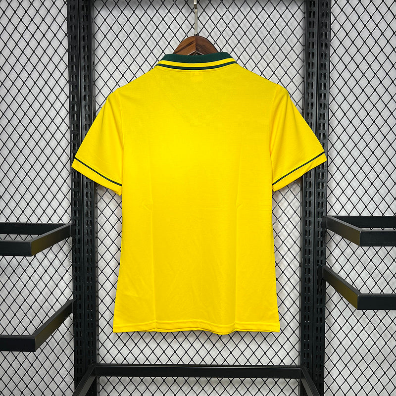 Retro Brazil 1994 Home Retro Jersey(6F02)