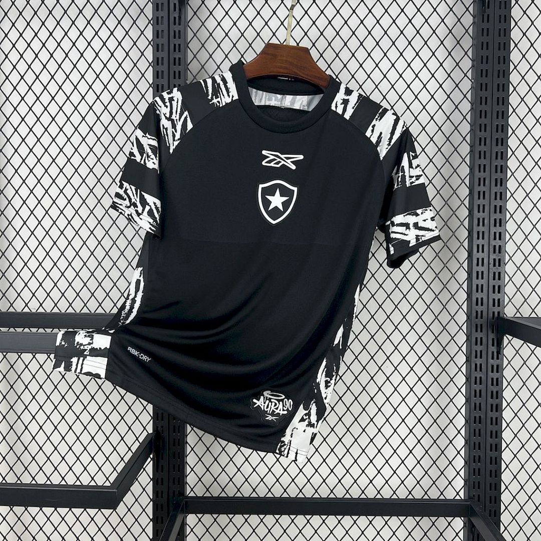 Botafogo 2025∕26 Black pre-match training suit Jersey(9BB4)