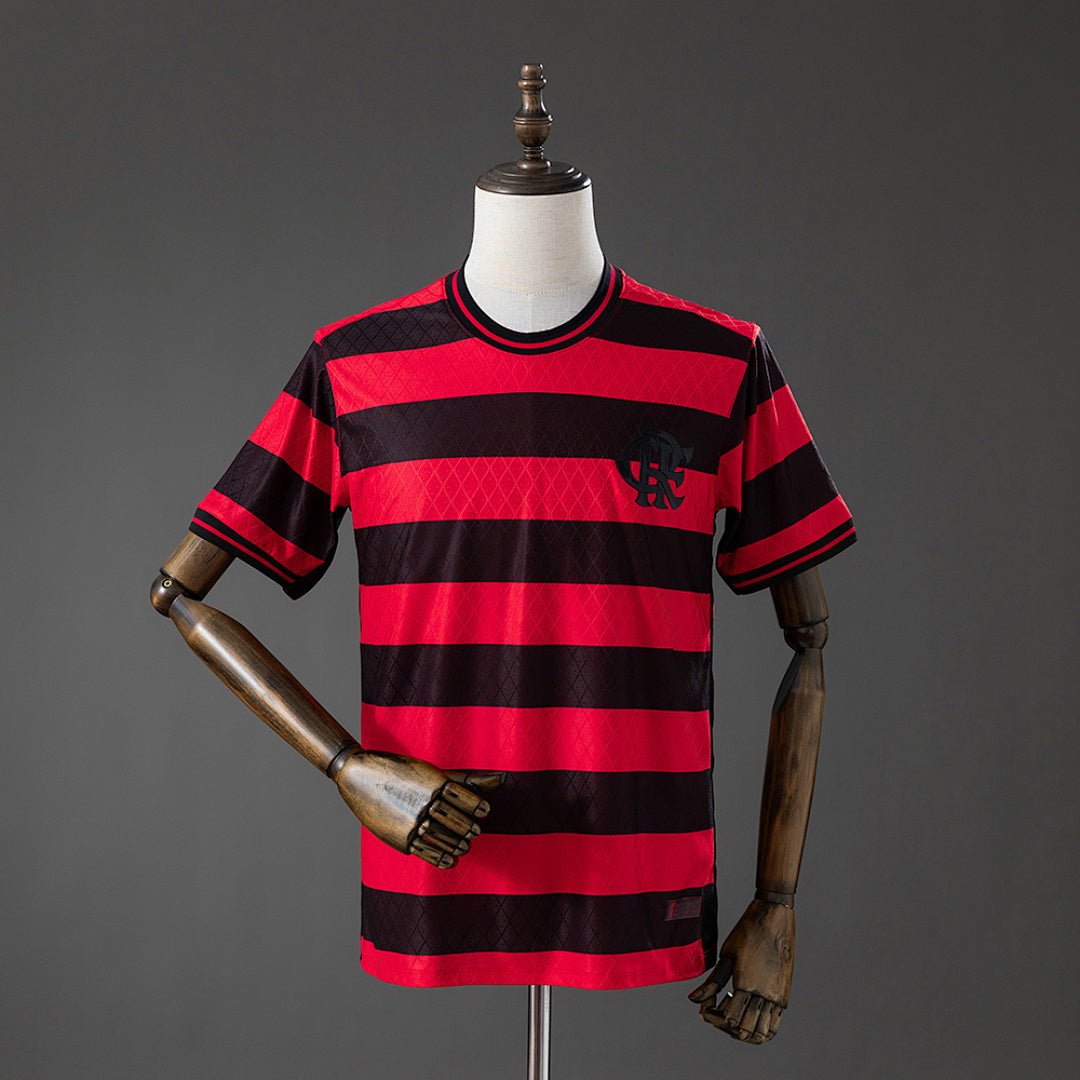 Flamengo 26∕27 Special Edition Red-Black Striped Jersey S-4XL(31DD)