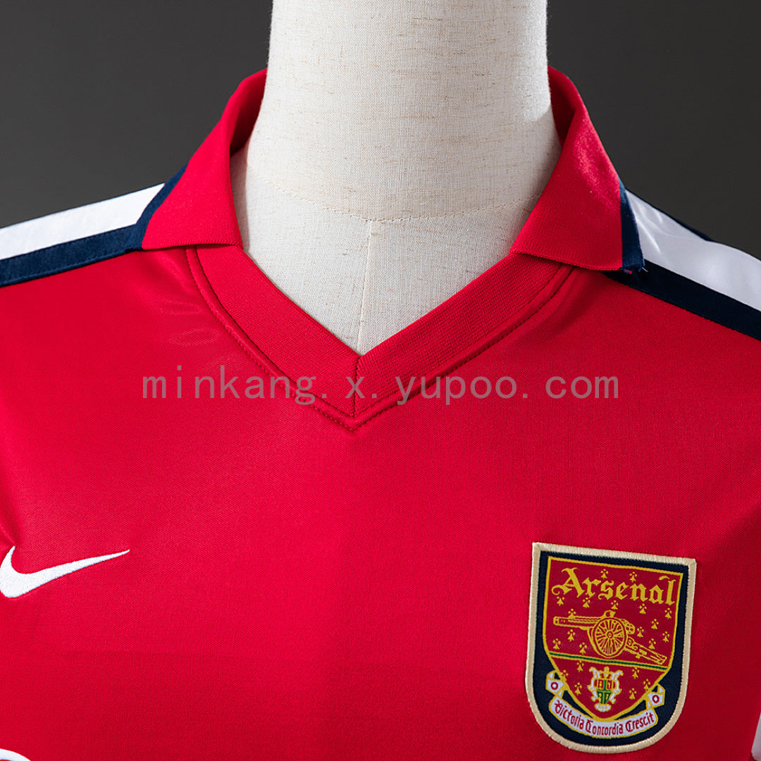Arsenal 01∕02 Home Retro Jersey S-XXL(CECE)