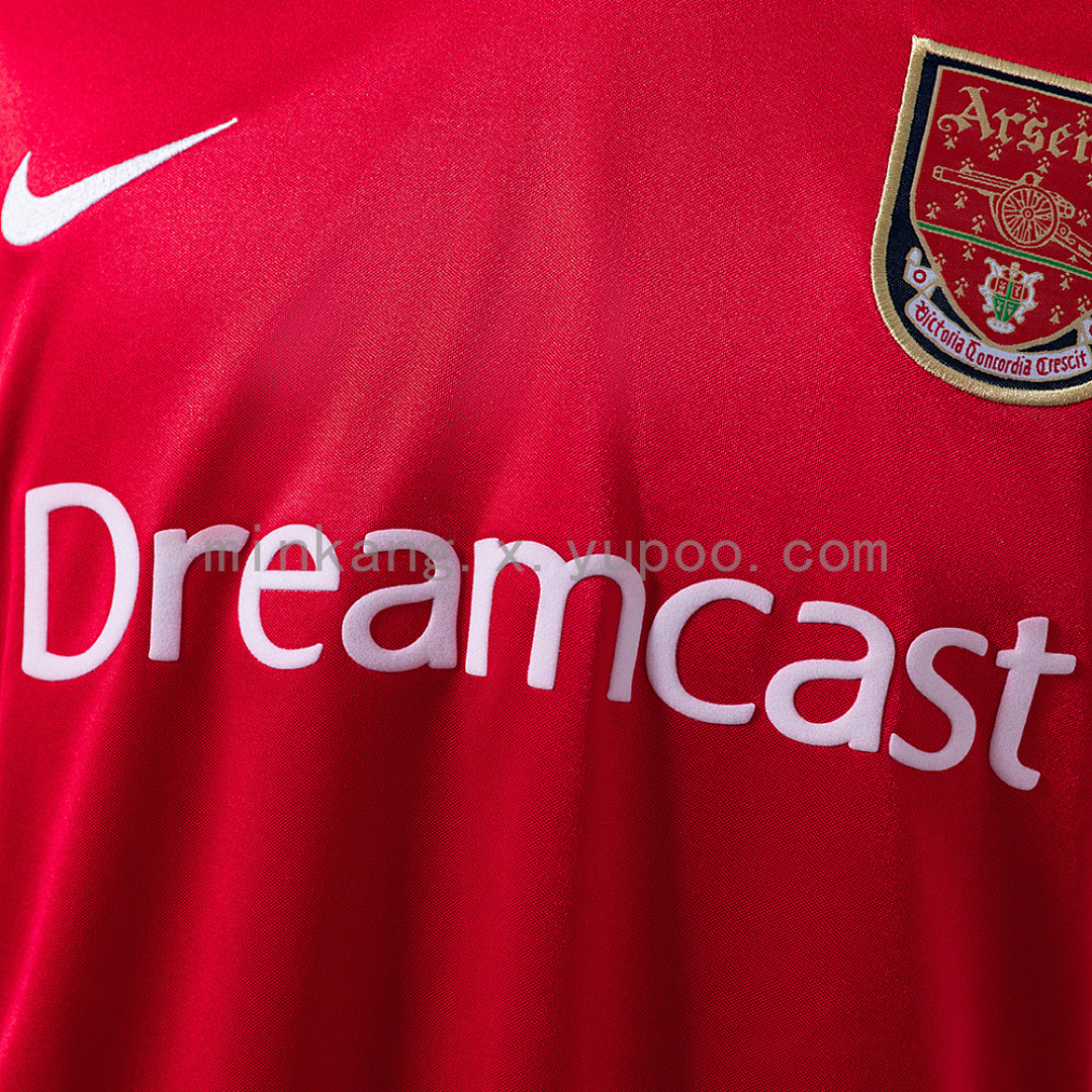 Arsenal 01∕02 Home Retro Jersey S-XXL(14EC)