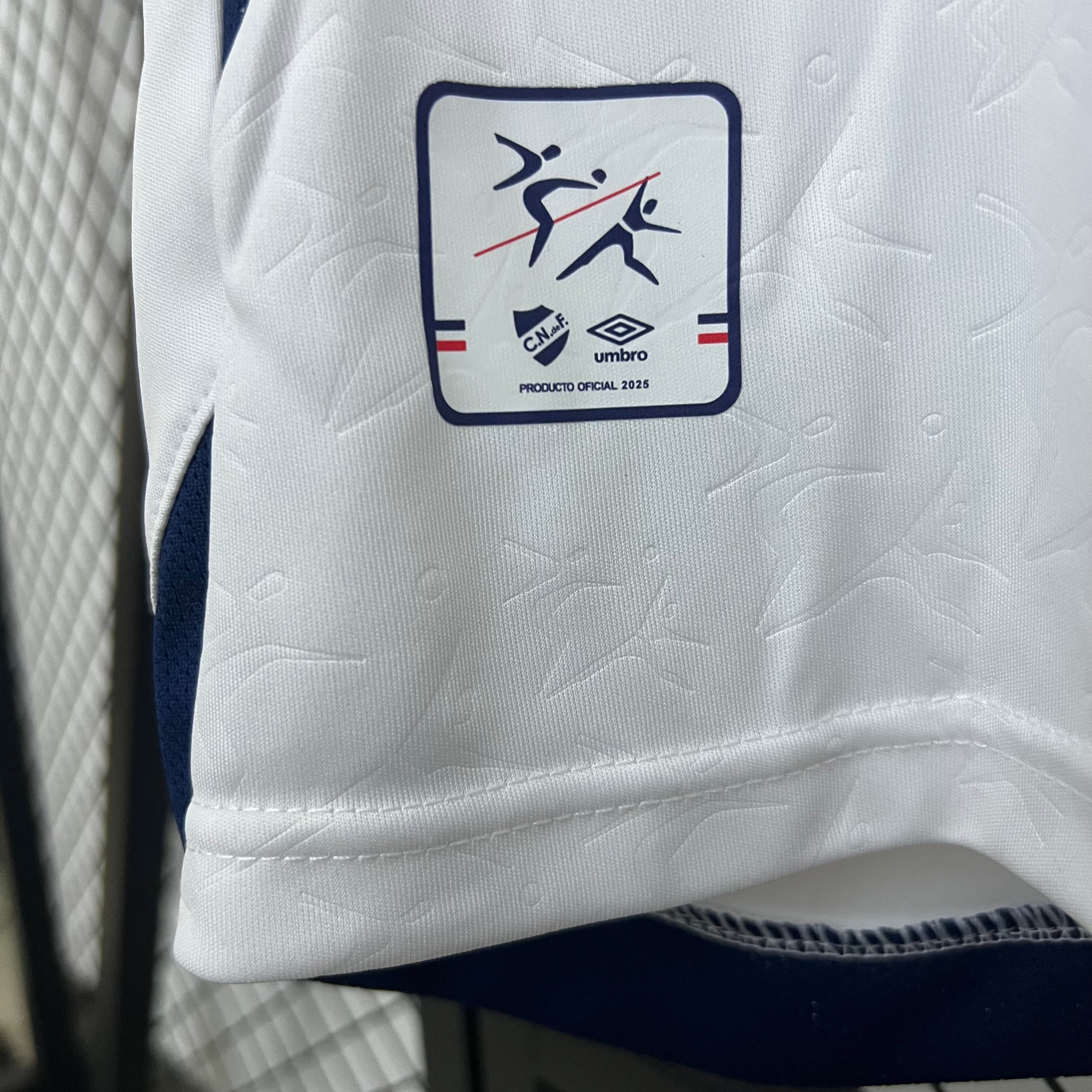 Camisa Nacional do Urugai 25/26 Branco - All Sponsors