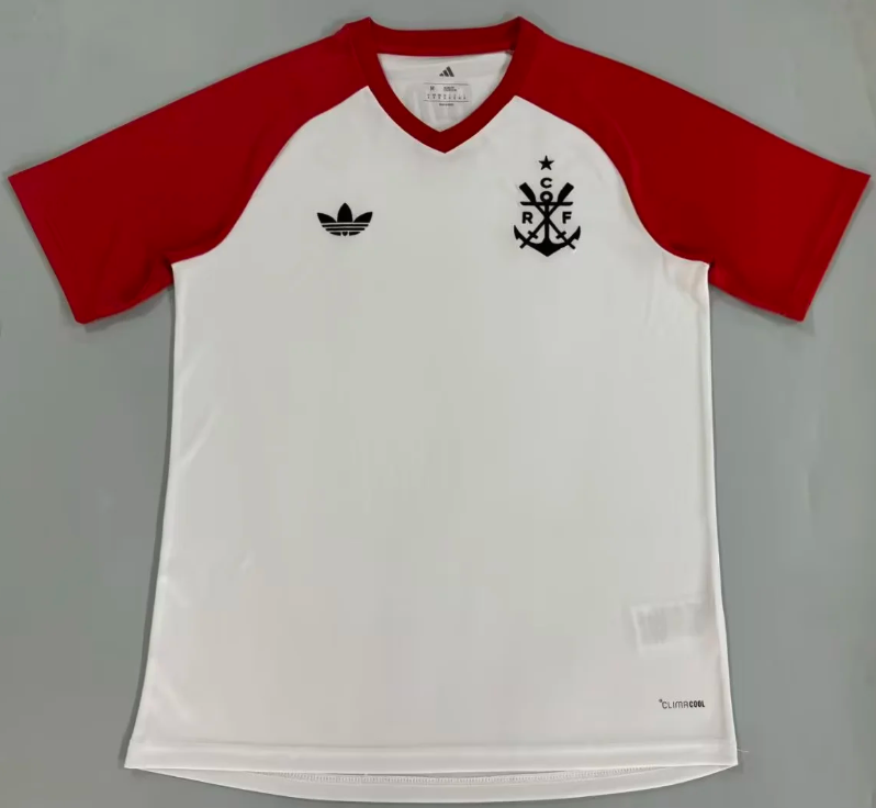 2627 Flamengo GK White Jersey P-4GG