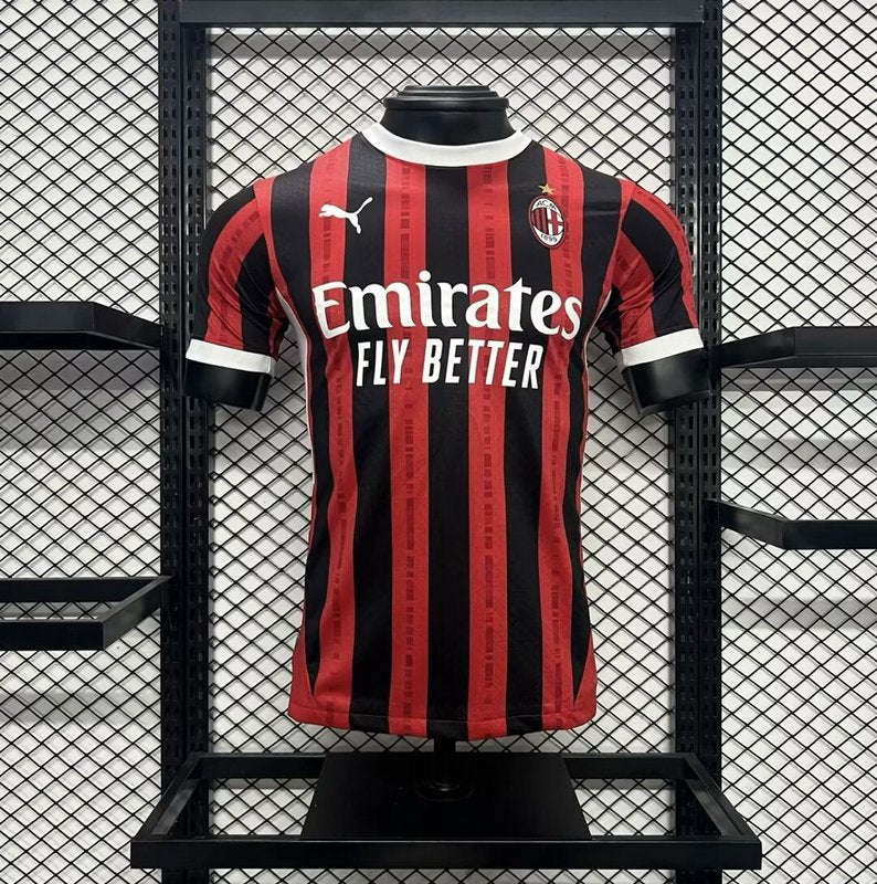 Player AC Milan 2024∕25 Home Jersey Adidas Player Version(D4F8)