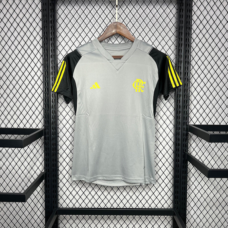 Flamengo 2024∕25  PreMatch Training Camisa Femininas Jersey(D5F6)