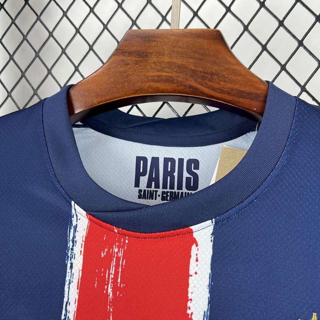 Paris Saint-Germain 2024∕25 Home Jersey  (with stars)(021E)