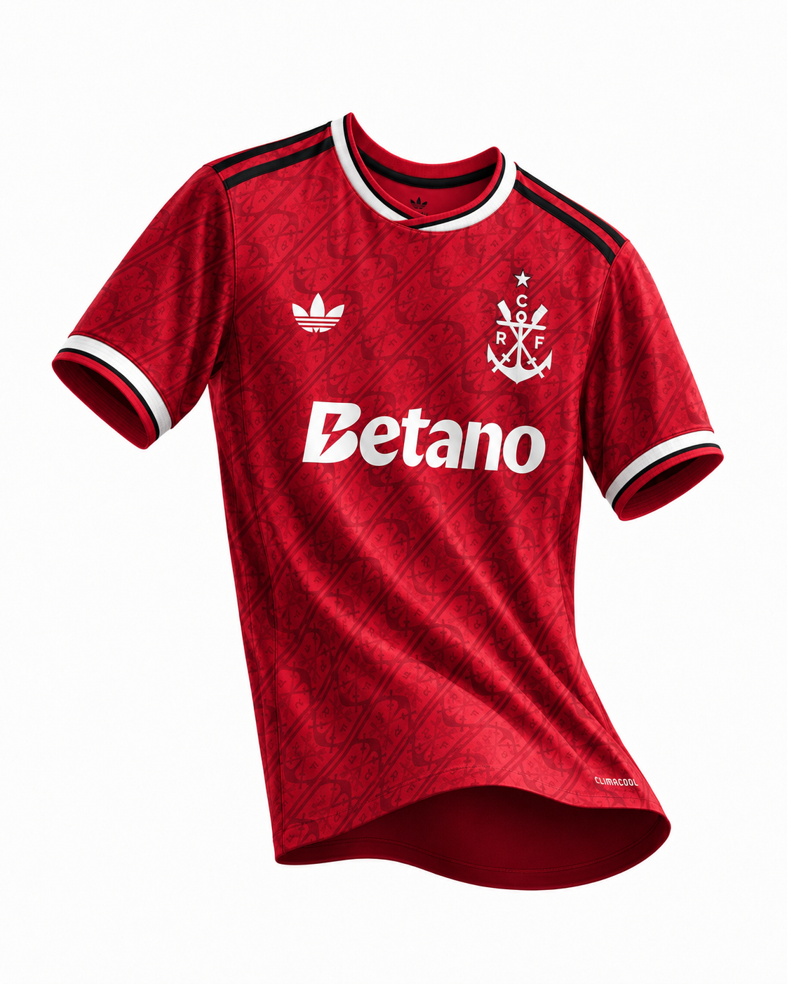 Camisa Flamengo III 26-27 vista frontal