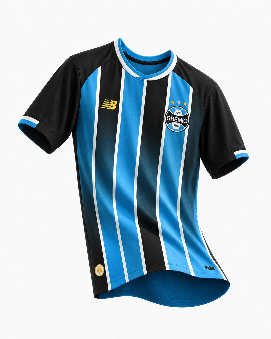 Camisa GrÃªmio Casa 26-27 vista frontal
