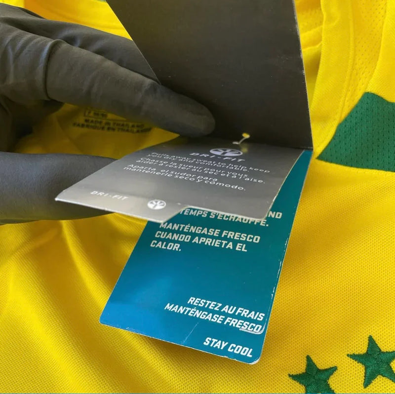 Camisa Seleção Brasileira 2002 Retrô