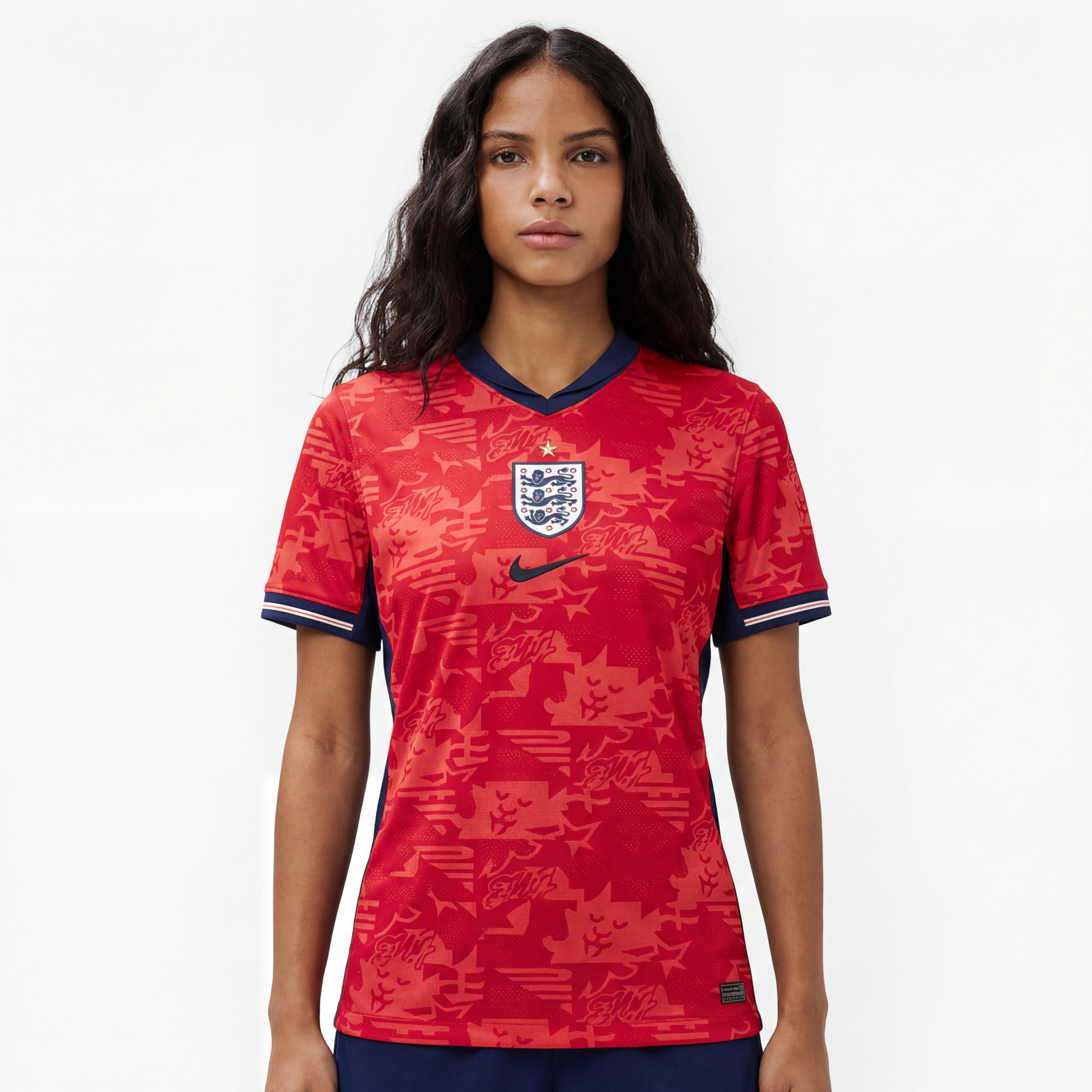 Camisa Inglaterra Feminino 2026 World Cup
