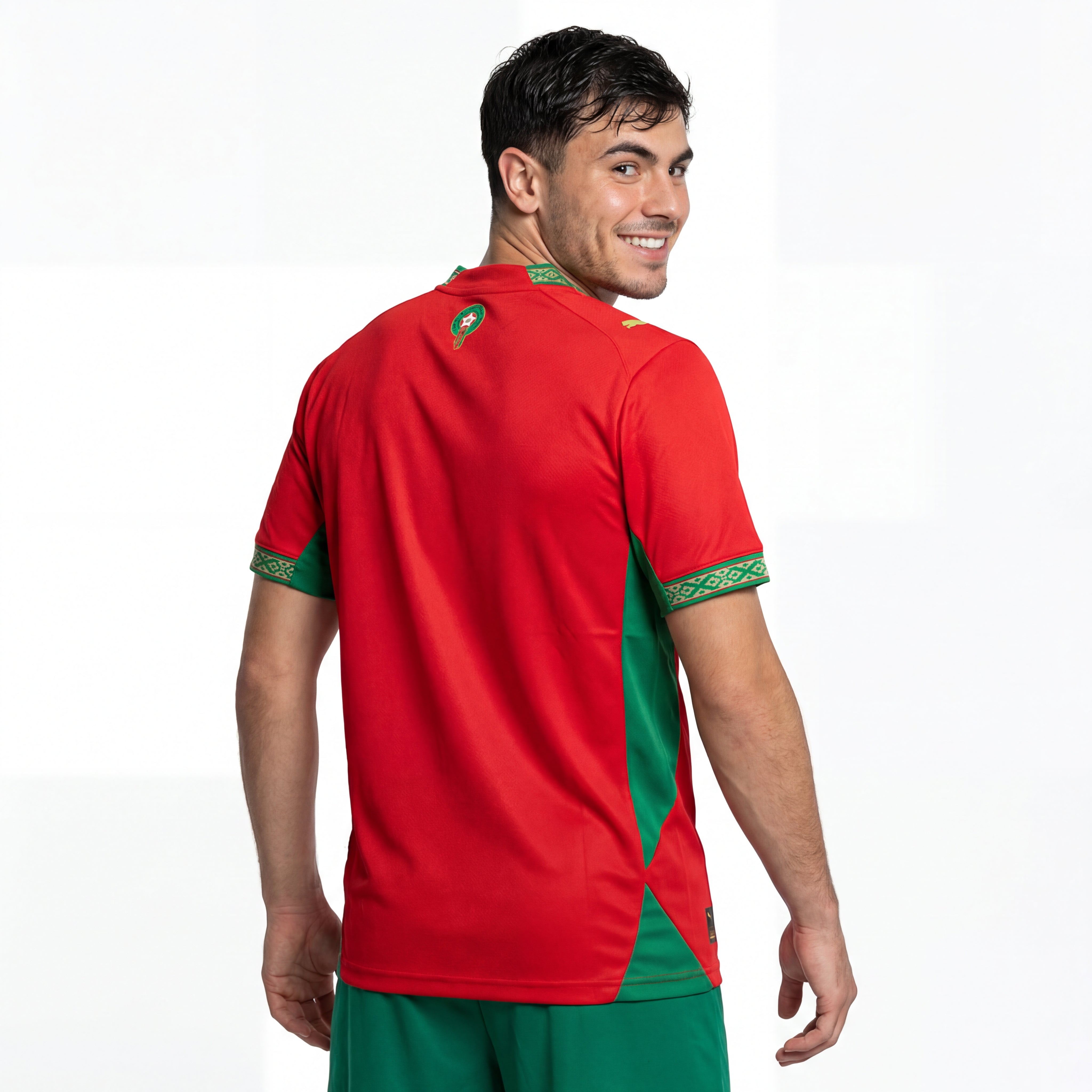 Camisa Marrocos Home Jogador World Cup 2026