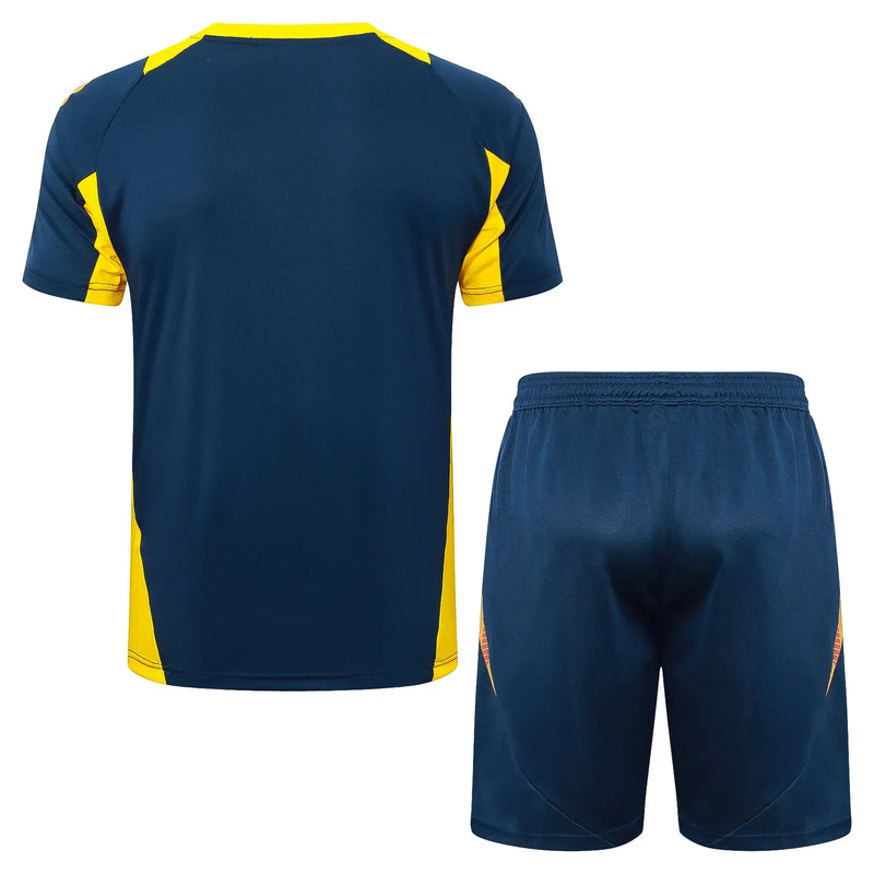 Conjunto Real Madrid Treino 24/25 - Azul Escuro