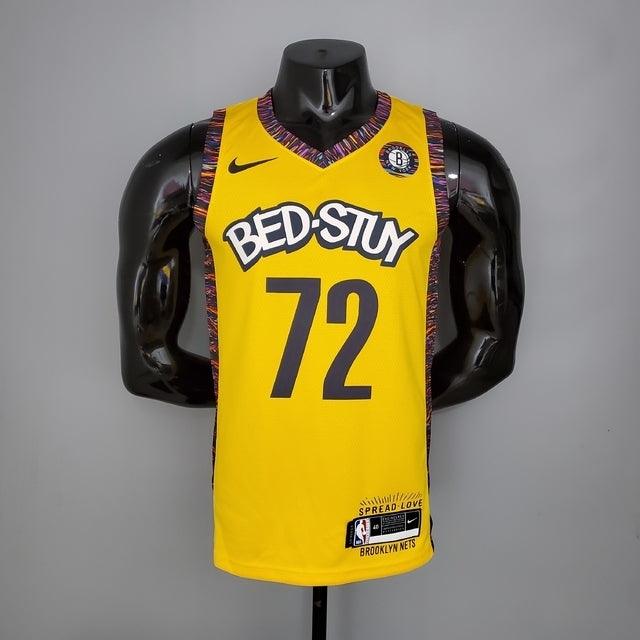 Regata NBA Brooklyn Nets Amarela Masculina - Oliver Company