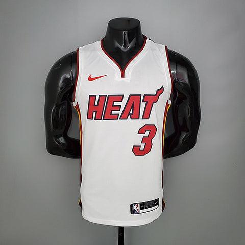 Regata NBA Miami Heat Branca Masculina - Oliver Company