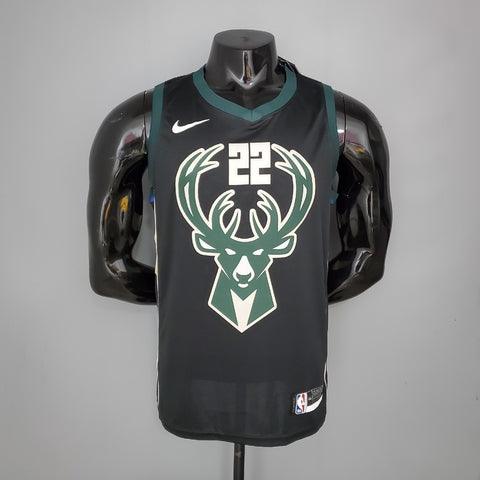 Regata NBA Milwaukee Bucks Preta Masculina - Oliver Company