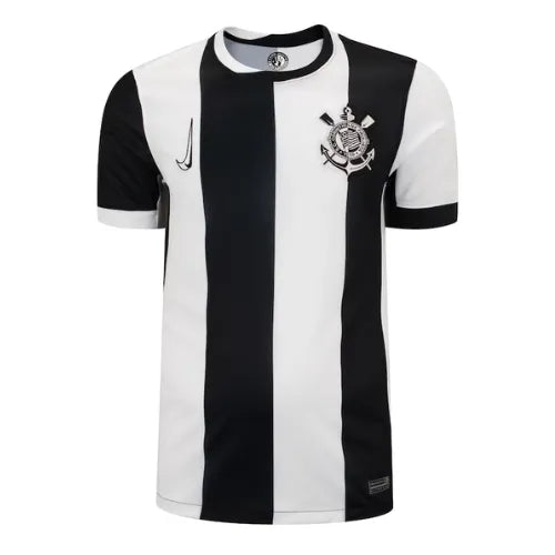 Camisa Corinthians Third 24/25 - Preta e Branca #Garro8