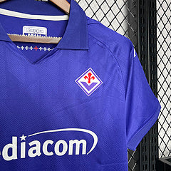 Camisa Fiorentina Home 24/25 Torcedor   Roxo