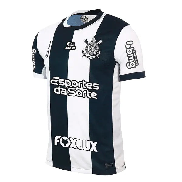 Camisa Corinthians Third 24/25 - Preta e Branca #Garro8