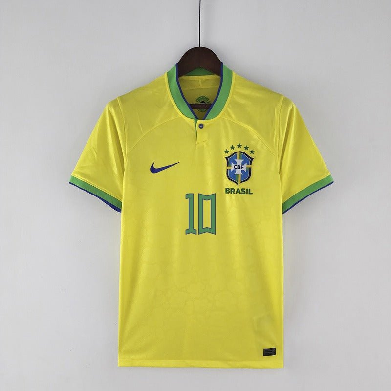 Camiseta Nike Brasil Titular Neymar Jr (Dragon) 10 2022 2023