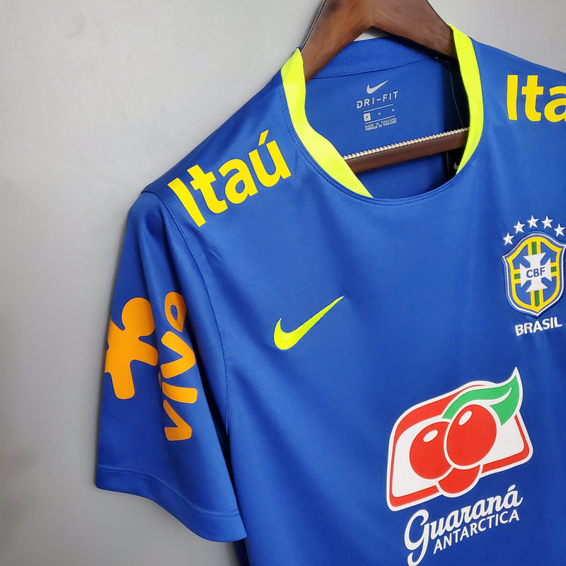 Camisa de Treino Seleção Brasil Nike - Azul Escura