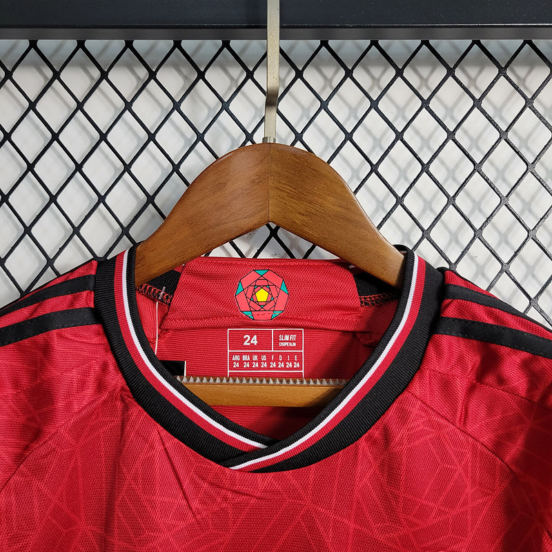 Kit Infantil Manchester United 23/24 - Vermelho