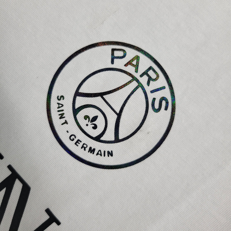 Camisa PSG 23/24 Edição Especial Balmain Paris - Branco