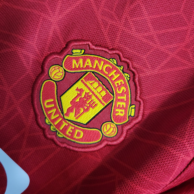 Kit Infantil Manchester United 23/24 - Vermelho