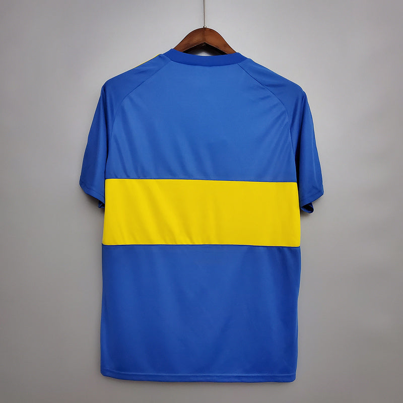 Camisa Boca Juniors Retrô 1981 Azul e Amarela - Adidas