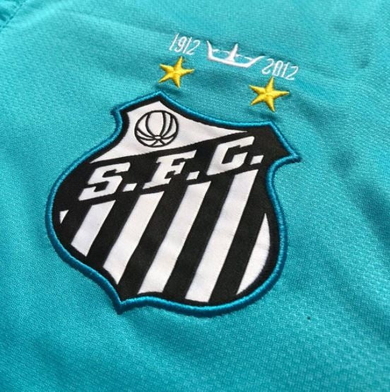 Camisa Santos Retrô 2012 Azul - Nike camisa do santos 2011 neymar