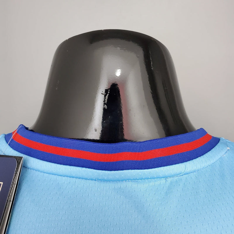 Camisa Basquete NBA Regata Los Angeles Lakers Space Jam Masculina - Azul