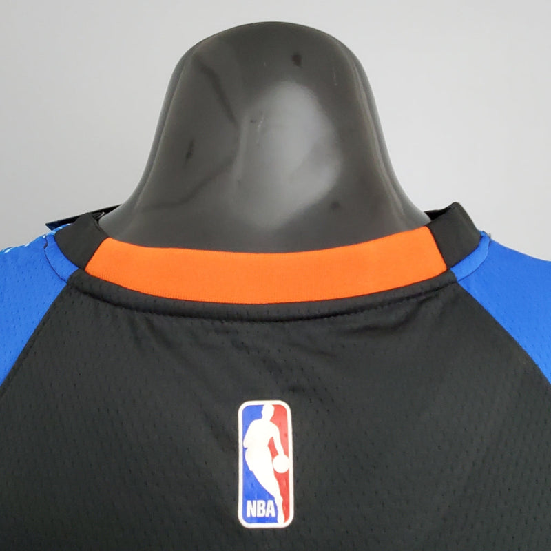 Camisa Basquete NBA Regata Oklahoma City Thunder Masculina - Preta